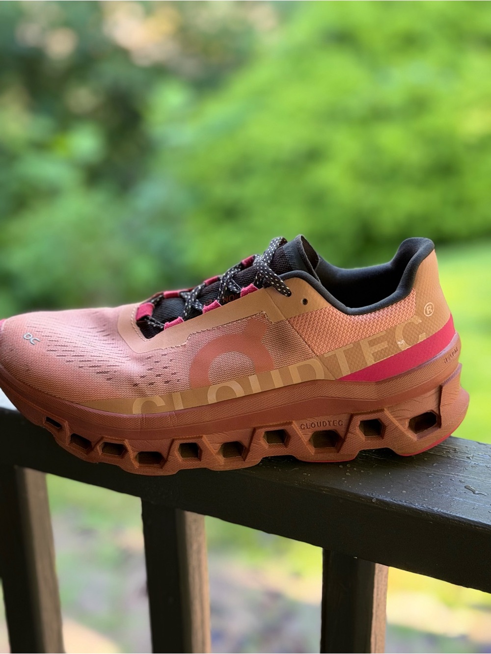 On Running Cloudmonster Rose Pink Women's Athletic Shoes Size 9 - Picture 8 of 16